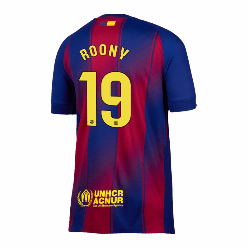 ROONY #19 Barcelona Home Soccer Jersey 2025/26