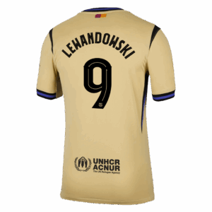 LEWANDOWSKI #9 Barcelona Away Soccer Jersey 2025/26 -UCL