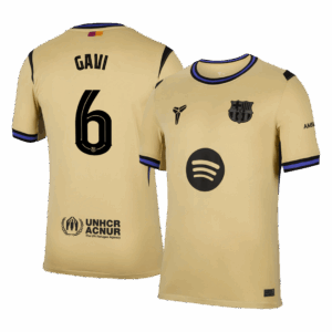 GAVI #6 Barcelona Away Soccer Jersey 2025/26 -UCL
