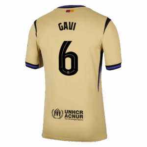 GAVI #6 Barcelona Away Soccer Jersey 2025/26 -UCL