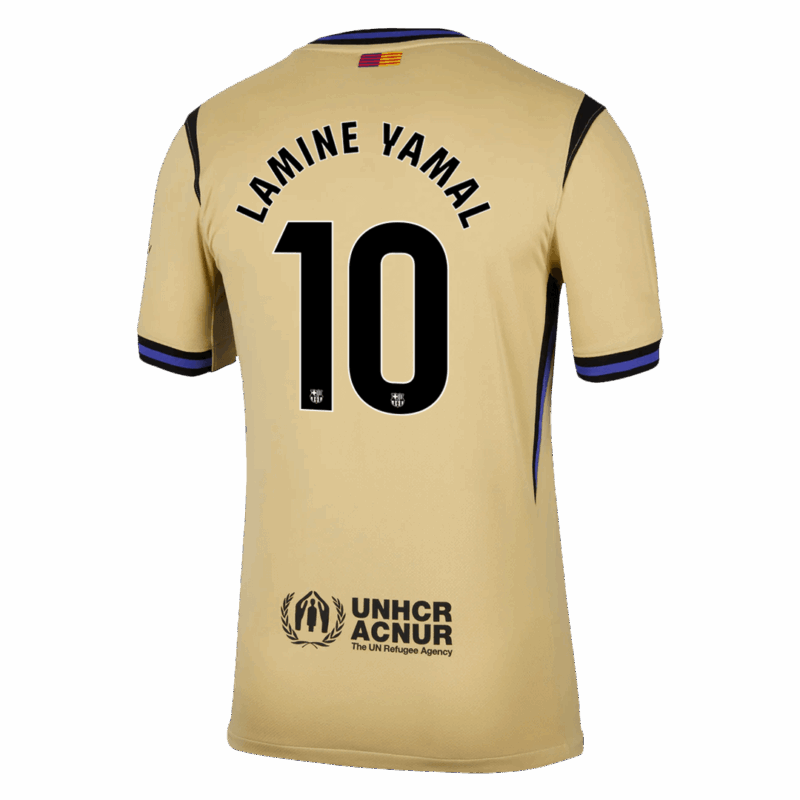 LAMINE YAMAL #10 Barcelona Away Soccer Jersey 2025/26
