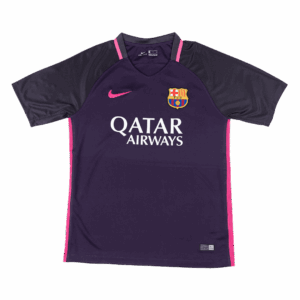 Barcelona Away Soccer Jersey Retro 2016/17