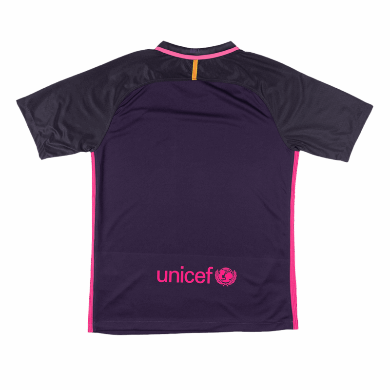 Barcelona Away Soccer Jersey Retro 2016/17