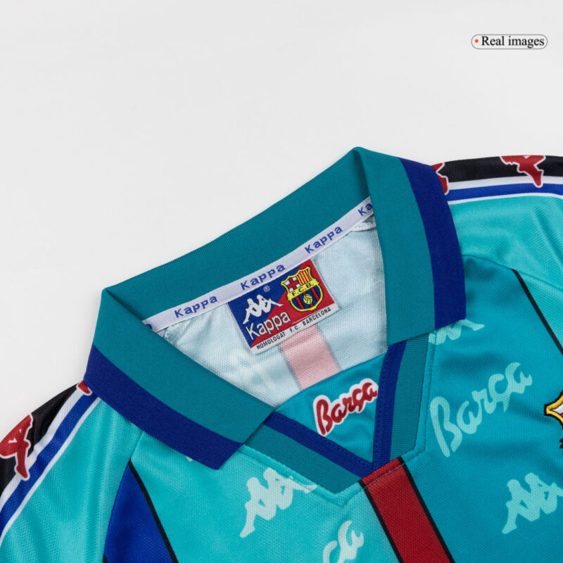 Barcelona Away Soccer Jersey Retro 1996/97