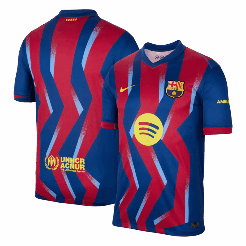 Barcelona Fourth Away Soccer Jersey 2025/26