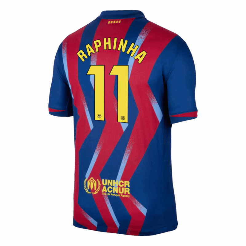 623753_3 Barcelona RAPHINHA #11 Fourth Away Soccer Jersey 2025/26
