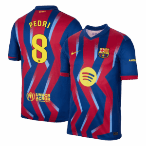 623809_1 Barcelona PEDRI #8 Fourth Away Soccer Jersey 2025/26