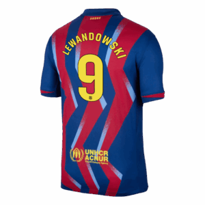 623837_3 Barcelona LEWANDOWSKI #9 Fourth Away Soccer Jersey 2025/26