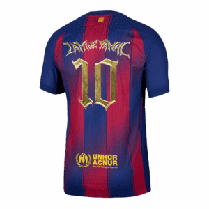 LAMINE YAMAL #10 Kopa Trophy Edition Authentic Barcelona Home Soccer Jersey 2025/26 Red&Blue