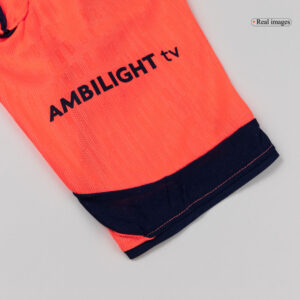 ROONY #19 Authentic Barcelona Third Away Soccer Jersey 25/26 Orange- UCL