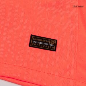 ROONY #19 Authentic Barcelona Third Away Soccer Jersey 25/26 Orange- UCL