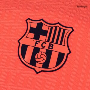 ROONY #19 Authentic Barcelona Third Away Soccer Jersey 25/26 Orange- UCL