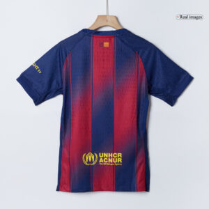ROONY #19 Authentic Barcelona Home Soccer Jersey 2025/26 Red&Blue - UCL