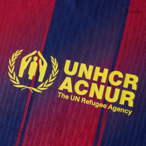 ROONY #19 Authentic Barcelona Home Soccer Jersey 2025/26 Red&Blue