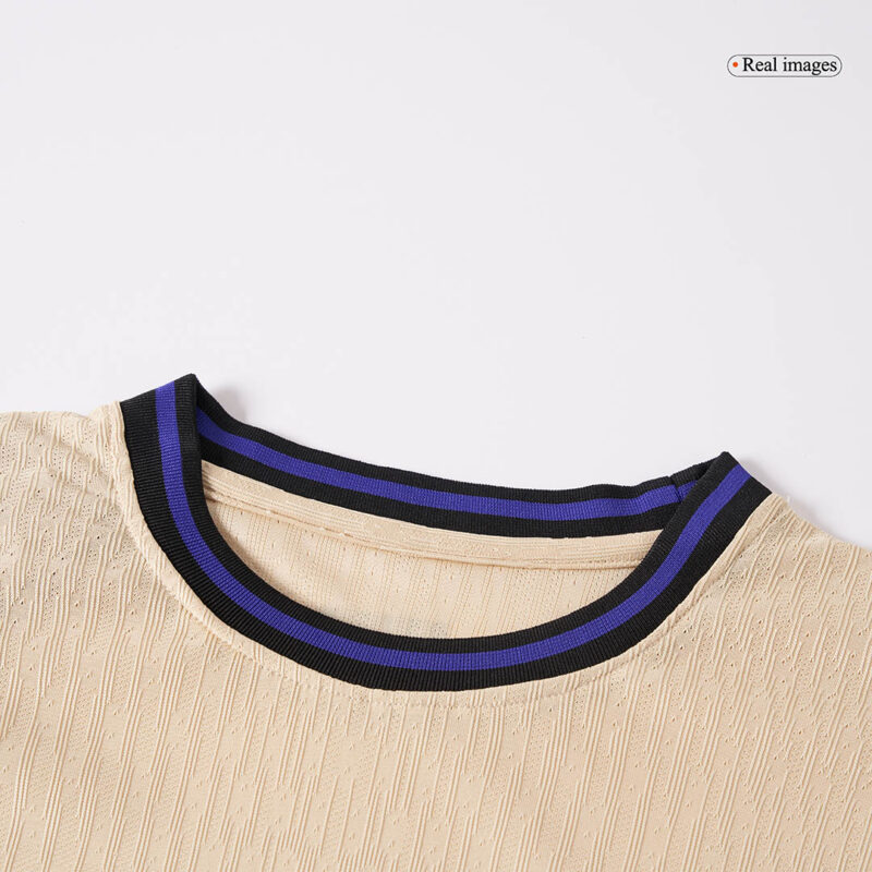 ROONY #28 Authentic Barcelona Away Soccer Jersey 2025/26 Yellow- UCL