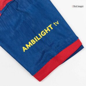 624340_10 Player Version Barcelona Fourth Soccer Jersey 25/26 Red&Blue