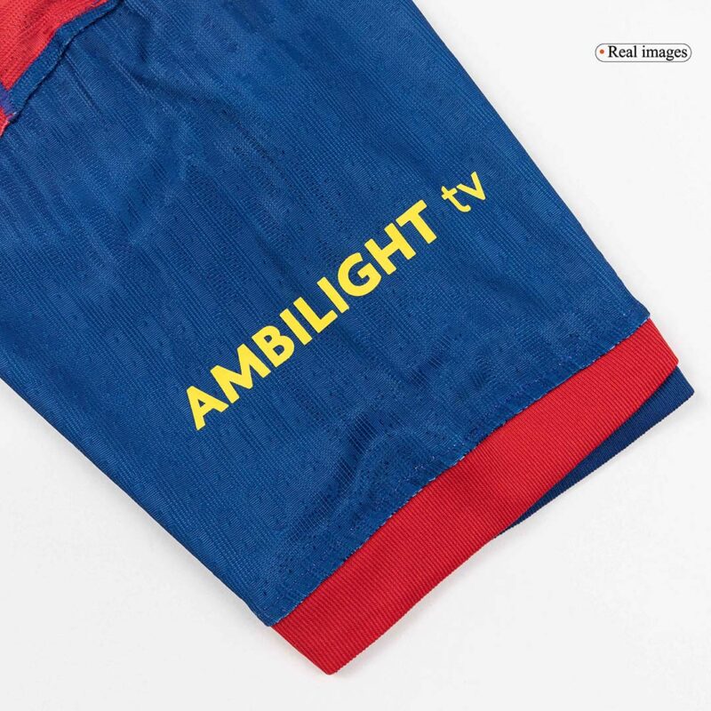 624340_10 Player Version Barcelona Fourth Soccer Jersey 25/26 Red&Blue