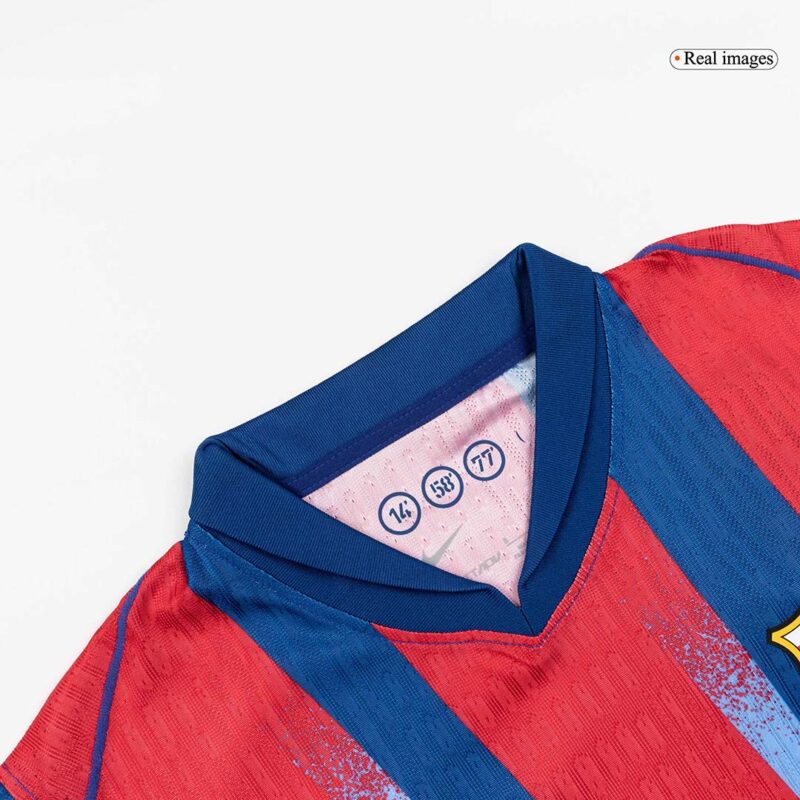 624340_5 Player Version Barcelona Fourth Soccer Jersey 25/26 Red&Blue