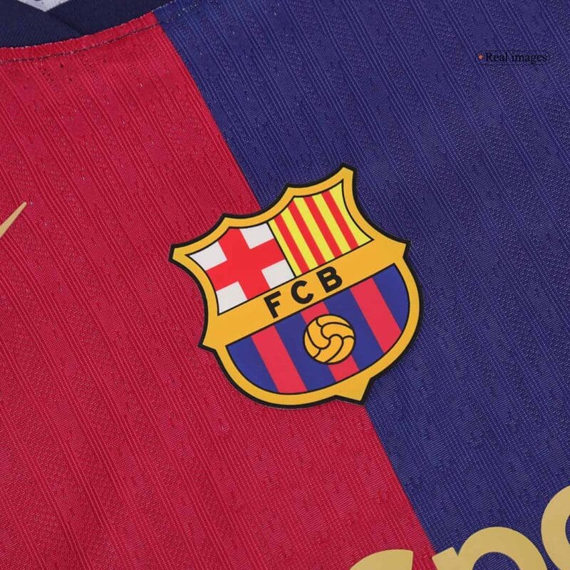 GAVI #6 Barcelona Home Soccer Jersey 2024/25