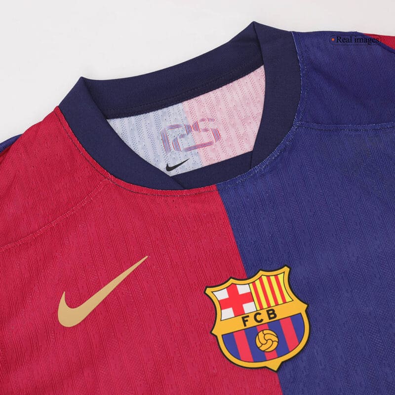 GAVI #6 Barcelona Home Soccer Jersey 2024/25