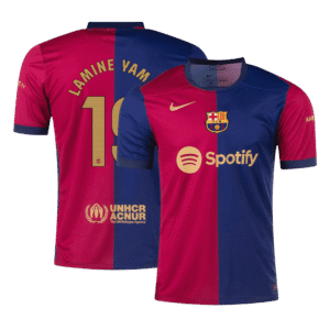 LAMINE YAMAL #19 Barcelona Home Soccer Jersey 2024/25
