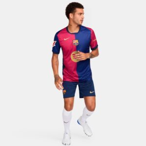 Barcelona Home Soccer Jersey 2024/25-Spotify Logo Without Text