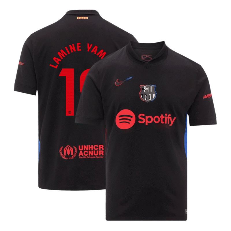 LAMINE YAMAL #19 Barcelona Away Soccer Jersey 2024/25