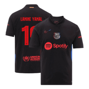 LAMINE YAMAL #19 Barcelona Away Soccer Jersey 2024/25 - UCL
