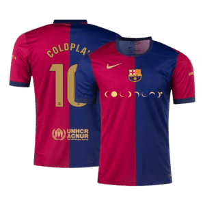 COLDPLAY #10 Barcelona Home Soccer Jersey 2024/25