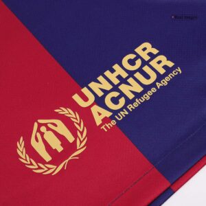 LAMINE YAMAL #19 Barcelona Home Soccer Jersey 2024/25 - Spotify Logo Without Text