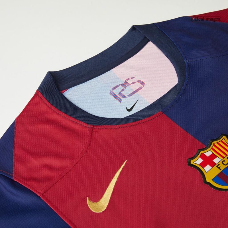 Barcelona Home Soccer Jersey 2024/25 - 125th Anniversary