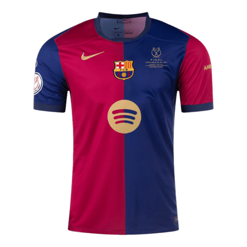 Barcelona Home Soccer Jersey 2024/25 - Copa del Rey Final