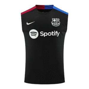 Barcelona Pre-Match Sleeveless Top 2024/25 Black
