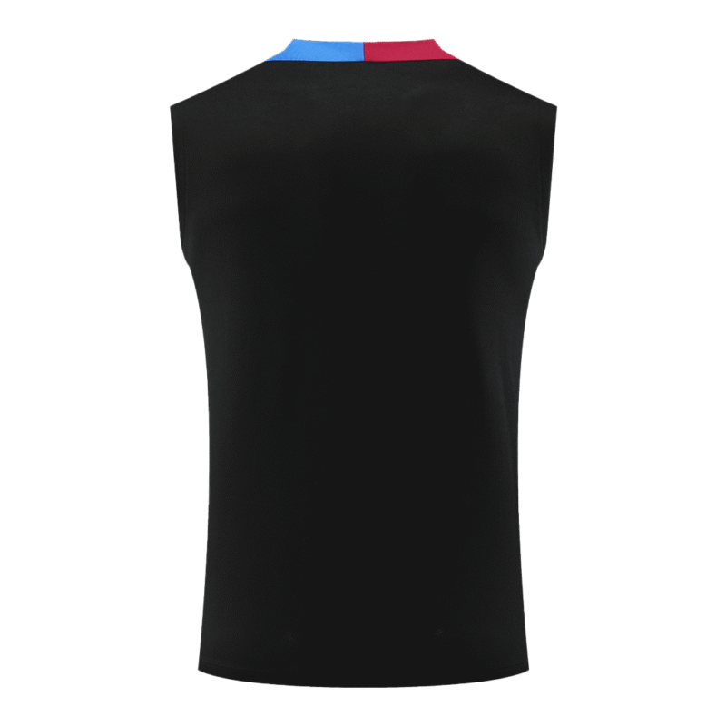 Barcelona Pre-Match Sleeveless Top 2024/25 Black