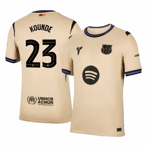 Barcelona KOUNDE #23 Away Sleeveless Jersey 2025/26