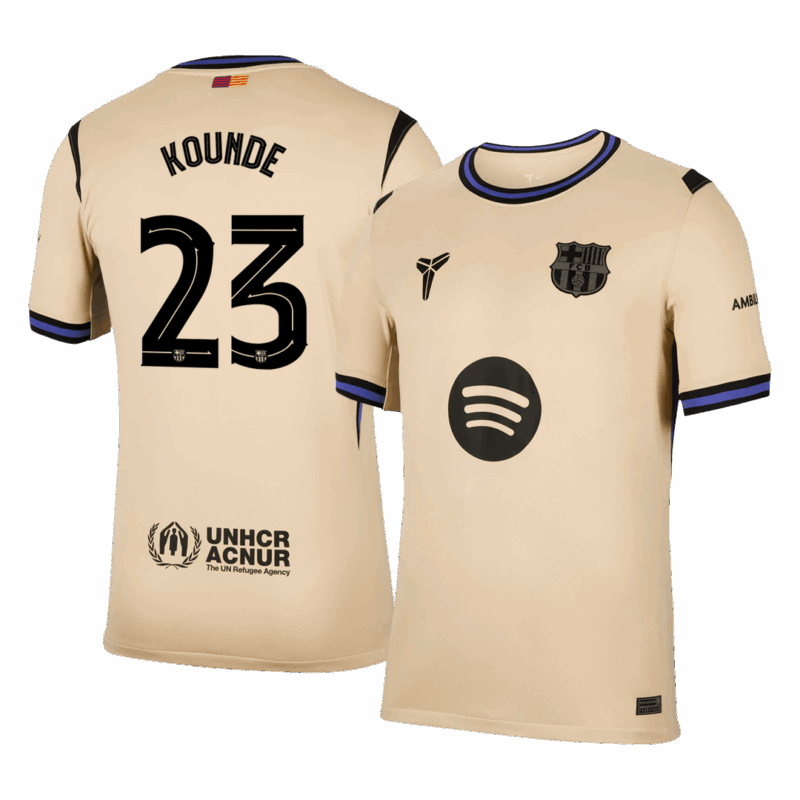 Barcelona KOUNDE #23 Away Sleeveless Jersey 2025/26