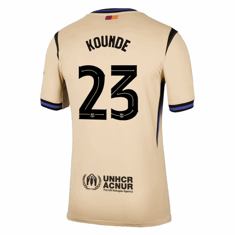 Barcelona KOUNDE #23 Away Sleeveless Jersey 2025/26