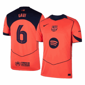 Barcelona GAVI #6 Third Away Sleeveless Jersey 2025/26