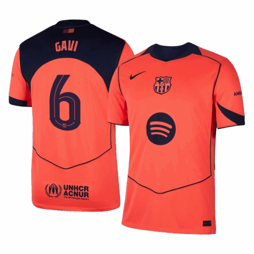 Barcelona GAVI #6 Third Away Sleeveless Jersey 2025/26
