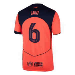 Barcelona GAVI #6 Third Away Sleeveless Jersey 2025/26