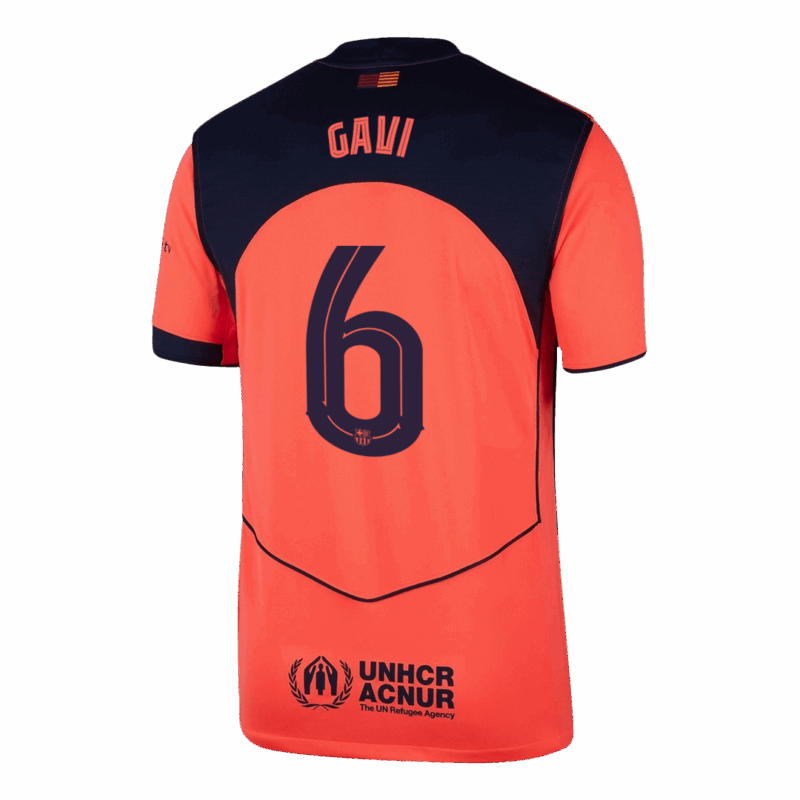 Barcelona GAVI #6 Third Away Sleeveless Jersey 2025/26