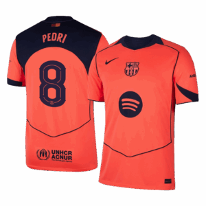 Barcelona PEDRI #8 Third Away Sleeveless Jersey 2025/26