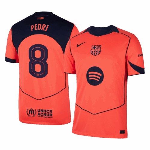 Barcelona PEDRI #8 Third Away Sleeveless Jersey 2025/26