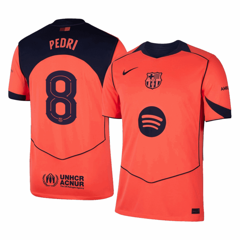 Barcelona PEDRI #8 Third Away Sleeveless Jersey 2025/26