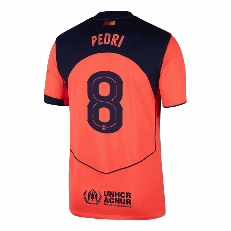 Barcelona PEDRI #8 Third Away Sleeveless Jersey 2025/26