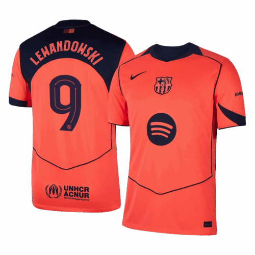 Barcelona LEWANDOWSKI #9 Third Away Sleeveless Jersey 2025/26