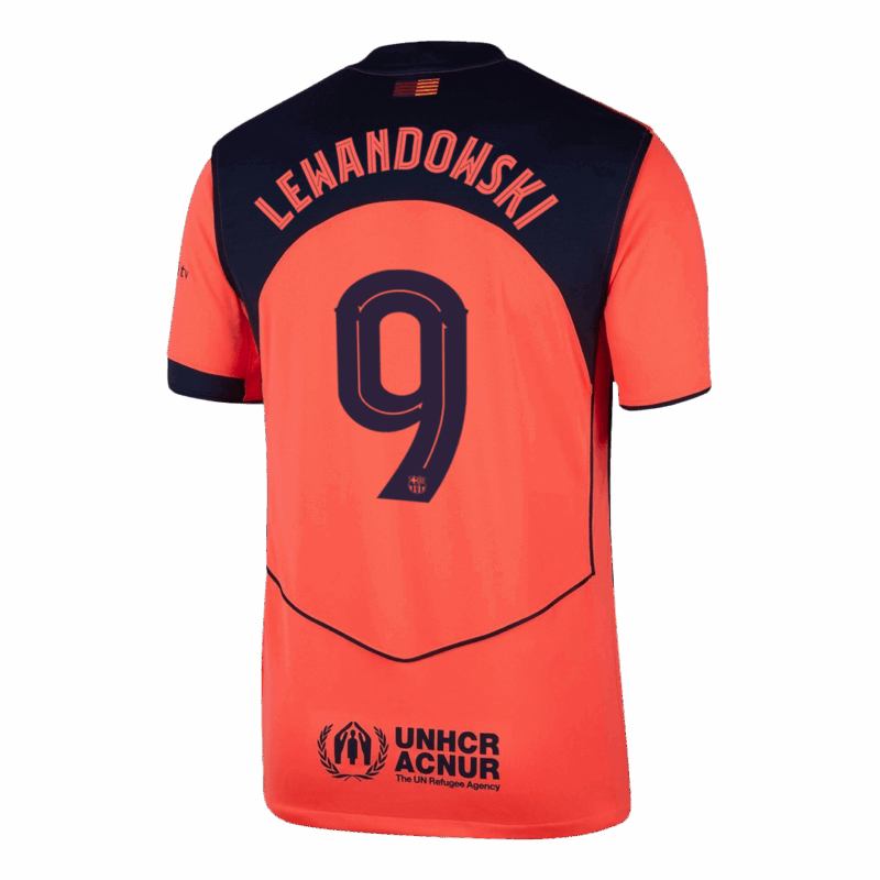 Barcelona LEWANDOWSKI #9 Third Away Sleeveless Jersey 2025/26