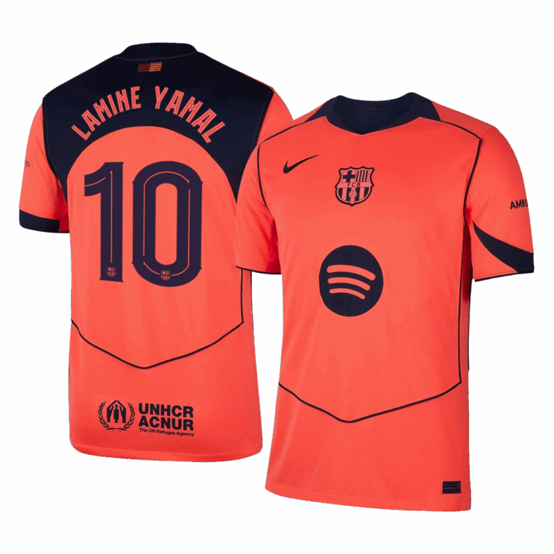 Barcelona LAMINE YAMAL #10 Third Away Sleeveless Jersey 2025/26