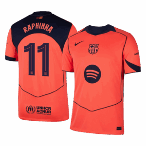 Barcelona RAPHINHA #11 Third Away Sleeveless Jersey 2025/26