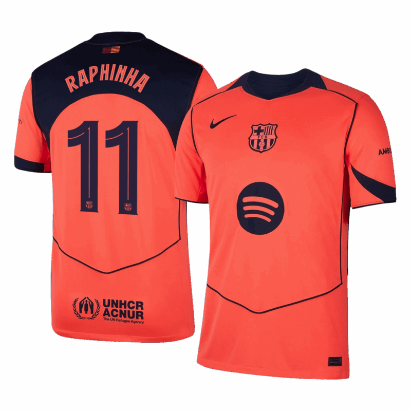 Barcelona RAPHINHA #11 Third Away Sleeveless Jersey 2025/26